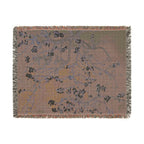 Almond Blossom Woven Blanket, Vincent van Gogh, Floral Fine Art Throw