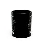 A Large Group of People Is Called a Nope Coffee Mug, Funny Introvert Humor, Black Ceramic