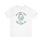 One More Game Graphic Tee, Funny Gamer T-Shirt, Neon Headset