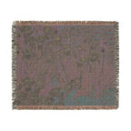 Irises Woven Blanket, Vincent van Gogh, Fine Art Floral Throw