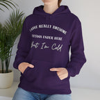 I Have Really Awesome Tattoos Under Here Hoodie, Funny Tattoo Humor, Tattoo Lovers Sweatshirt