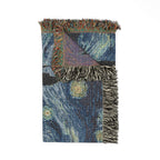 The Starry Night Woven Blanket, Vincent van Gogh, Fine Art Throw