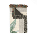 Crinum Giganteum Woven Blanket, Pierre-Joseph Redouté, Vintage Botanical Art Throw