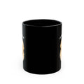 I Can't My Dog Looked Sad Mug, Funny Dog Lover Humor, Black Ceramic