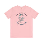 One More Game Graphic Tee, Funny Gamer T-Shirt, Neon Headset