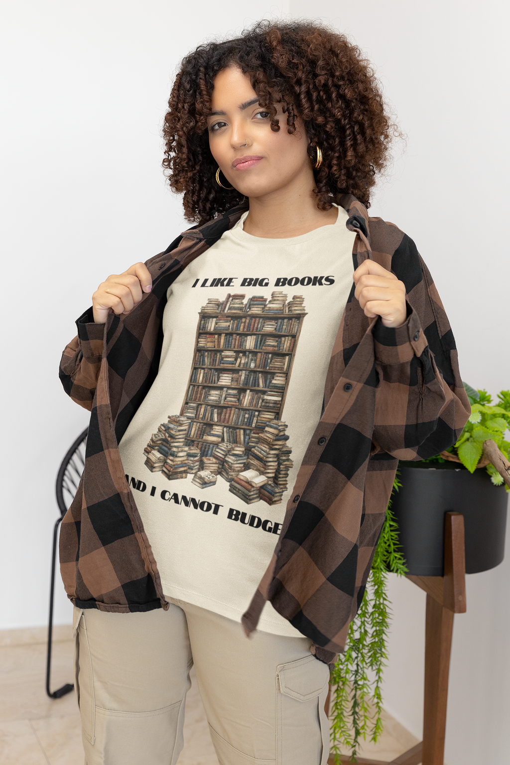 I Like Big Books And I Cannot Budget Graphic Tee, Book Lover T-shirt