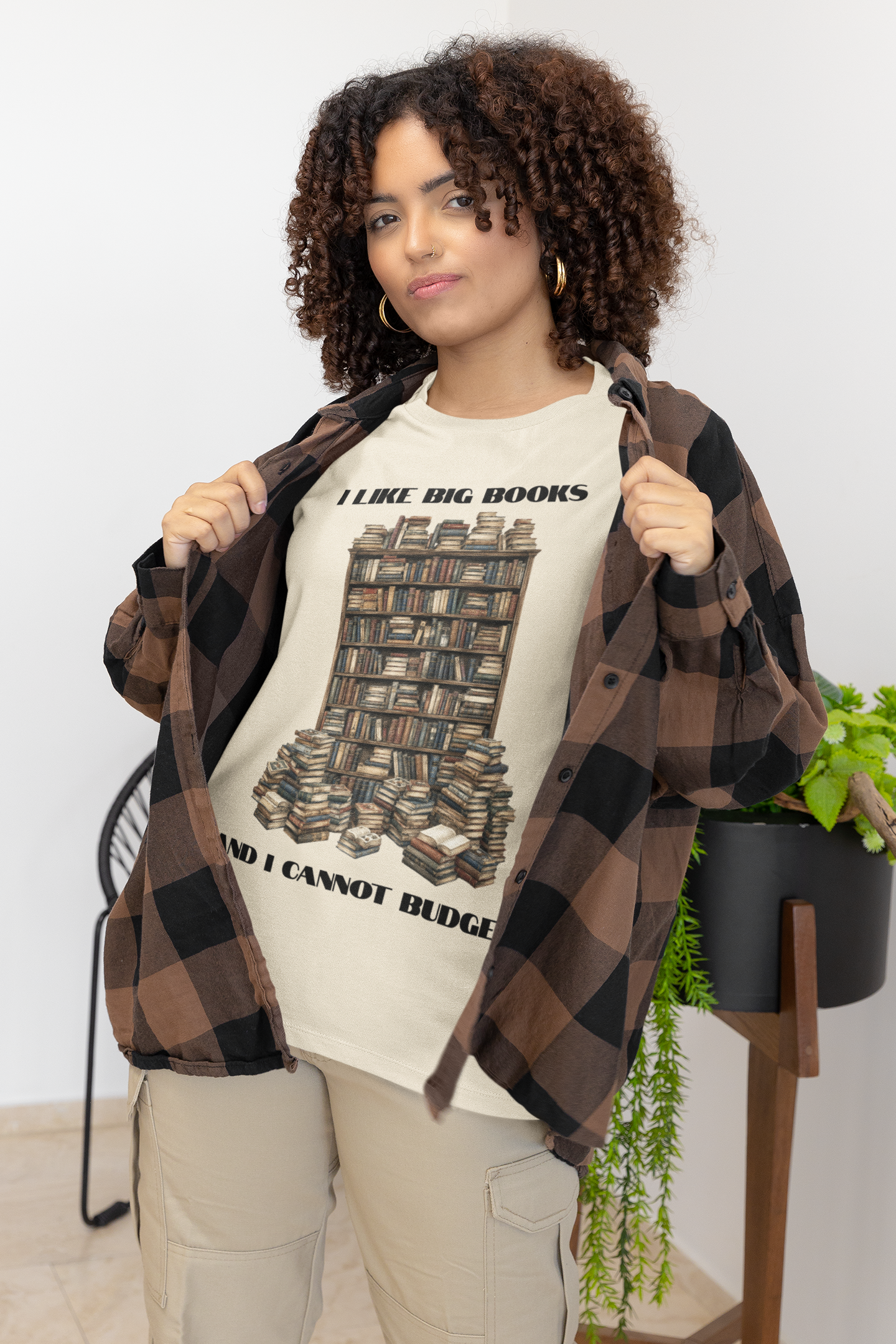 I Like Big Books And I Cannot Budget Graphic Tee, Book Lover T-shirt