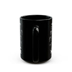 A Large Group of People Is Called a Nope Coffee Mug, Funny Introvert Humor, Black Ceramic