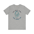 One More Game Graphic Tee, Funny Gamer T-Shirt, Neon Headset