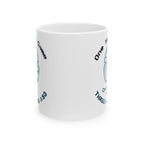 One More Game Was Three Hours Ago Mug, Funny Gamer Humor, Retro Neon White Ceramic