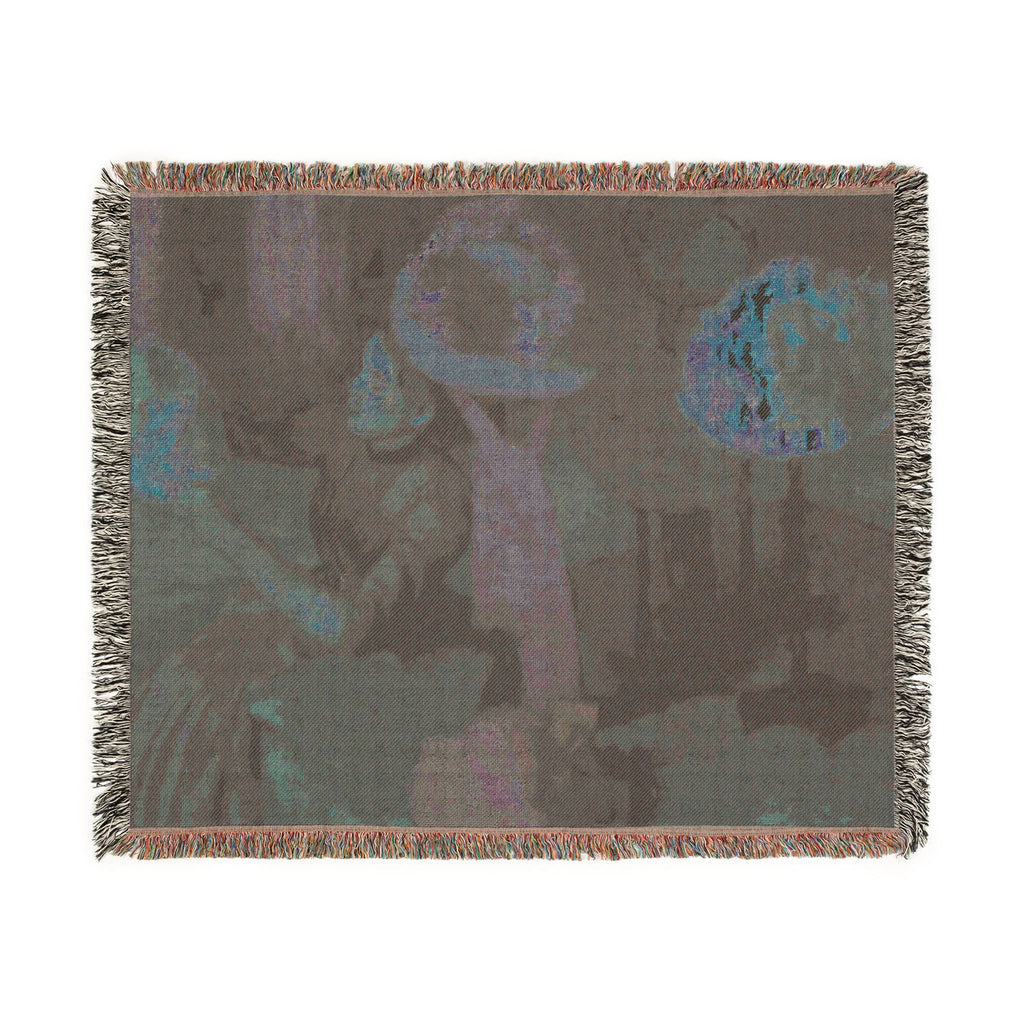 The Millinery Shop Woven Blanket, Edgar Degas Impressionist Art