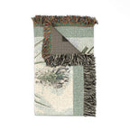 Agave Spicata Woven Blanket, Pierre-Joseph Redouté, Vintage Botanical Art Throw