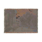 The Artist's House at Argenteuil Woven Blanket, Claude Monet, Impressionist Art Throw