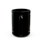 I Like Big Books And I Cannot Budget Mug, Funny Book Lover Humor, Black Ceramic