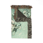Roses Woven Blanket, Vincent van Gogh, Floral Fine Art Throw