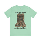 I Like Big Books And I Cannot Budget Graphic Tee, Book Lover T-shirt