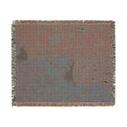 Cliff Walk at Pourville Woven Blanket, Claude Monet, Impressionist Art Throw