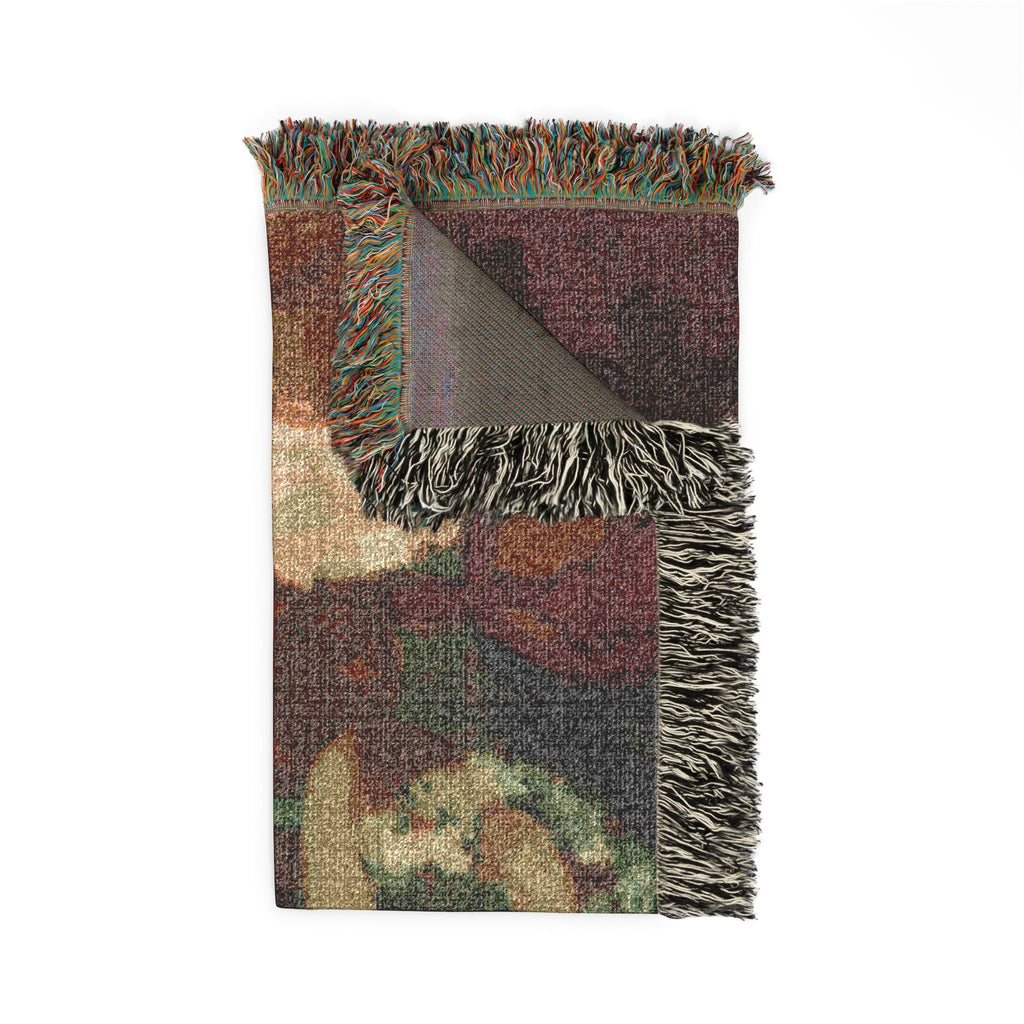 The Millinery Shop Woven Blanket, Edgar Degas Impressionist Art