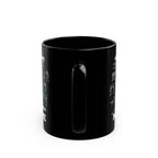 A Large Group of People Is Called a Nope Coffee Mug, Funny Introvert Humor, Black Ceramic