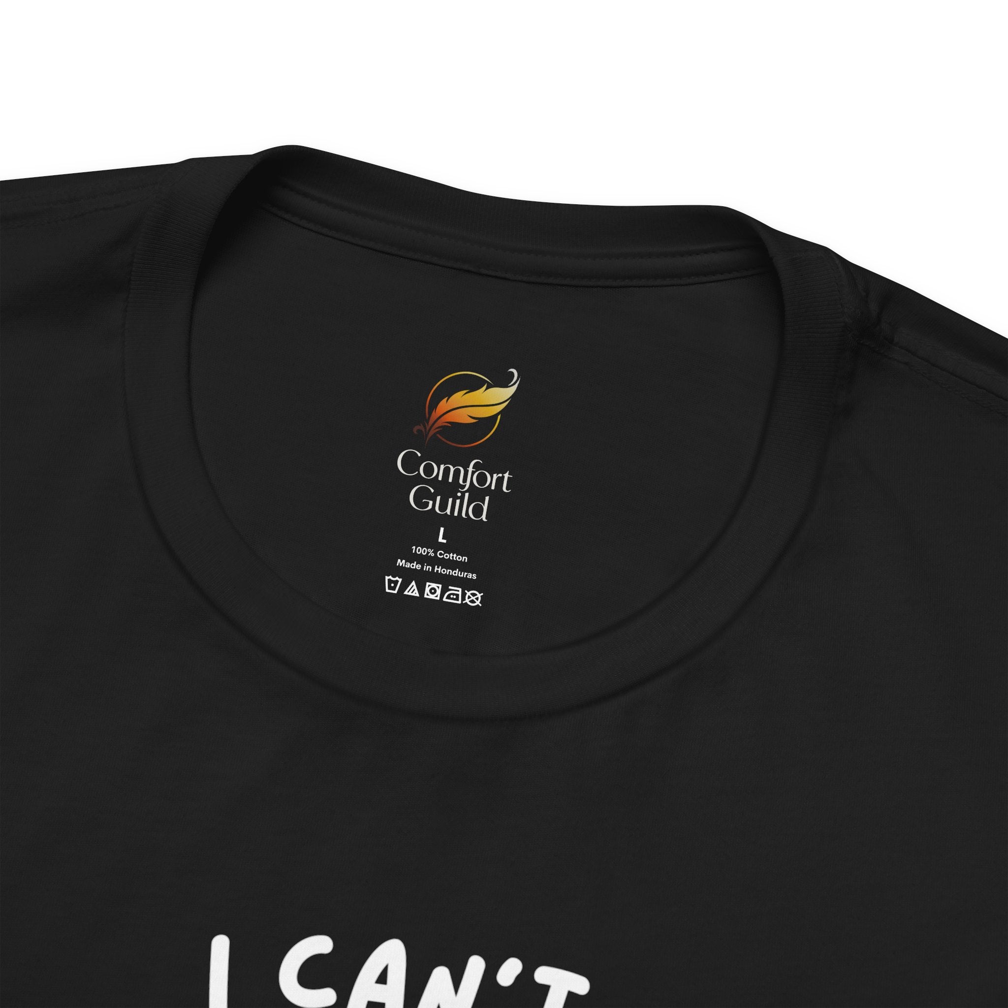 I Can't My Dog Looked Sad Graphic Tee, Funny Dog Lover T-shirt