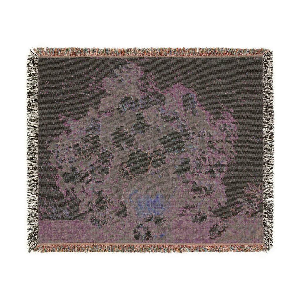 Roses Woven Blanket, Vincent van Gogh, Floral Fine Art Throw