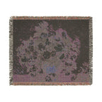 Roses Woven Blanket, Vincent van Gogh, Floral Fine Art Throw